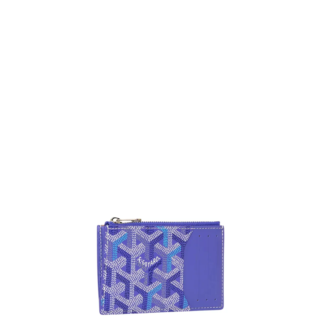 Goyard Bourbon Zipped Card Holder Multicoloured