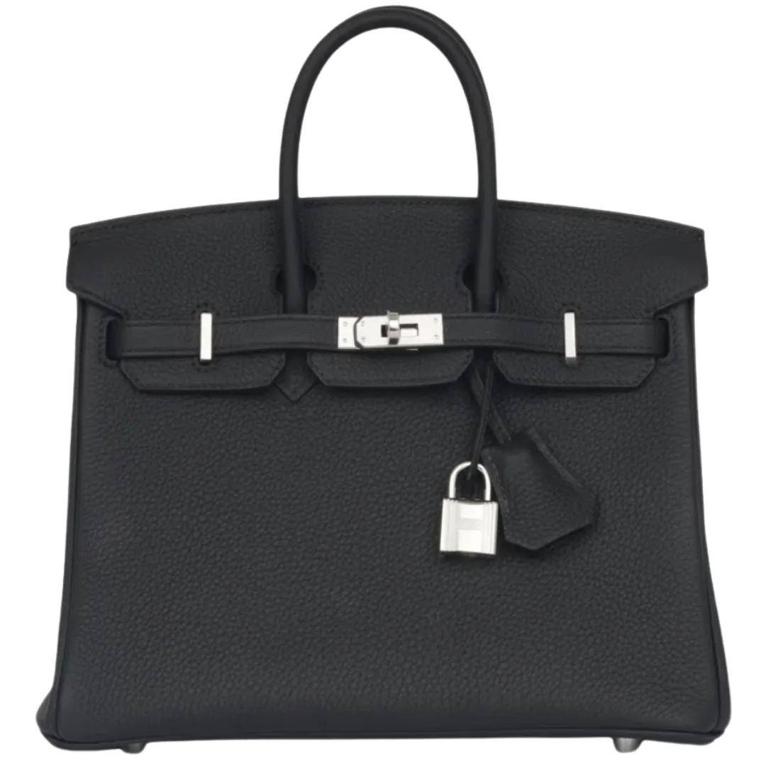 Hermès Birkin 25 Noir Togo Palladium Hardware 2026