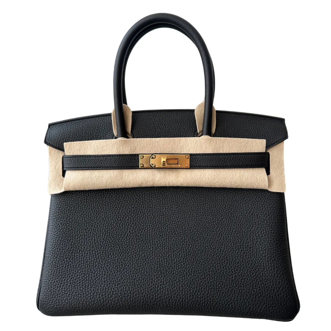Hermès Birkin 30 Noir Togo Gold Hardware 2026