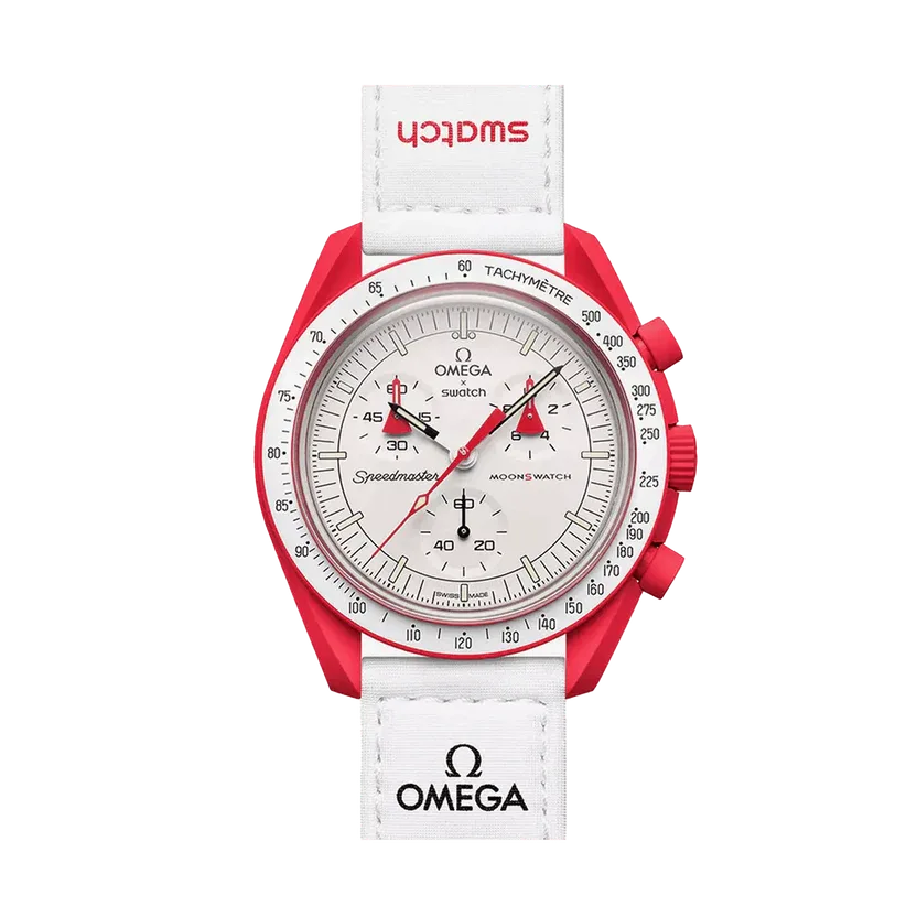 Swatch X Omega Bioceramic Moonswatch Mission To Mars