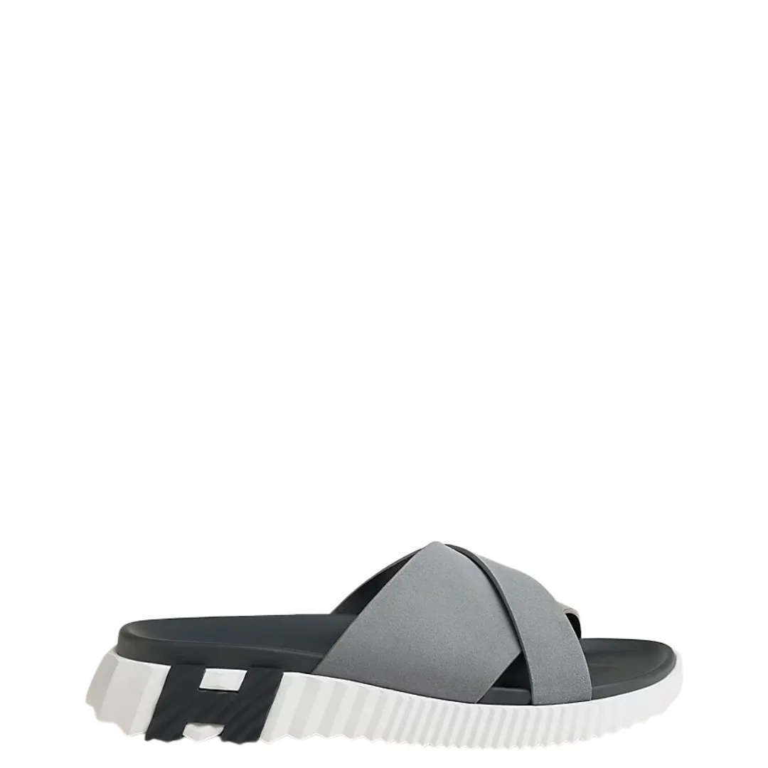 Hermès Infra Gris Orage Sandals