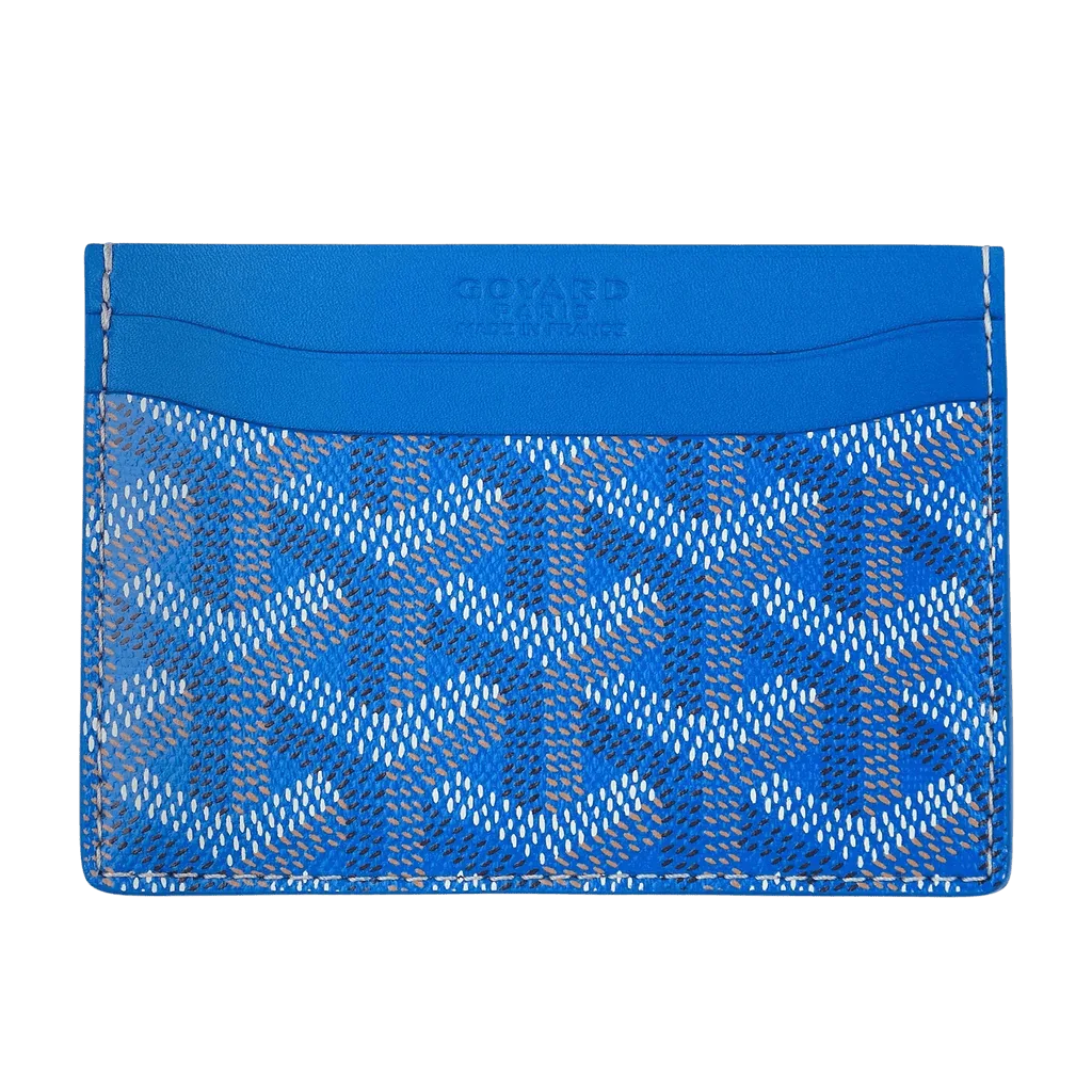 Goyard Saint Sulpice Sky Blue Card Holder