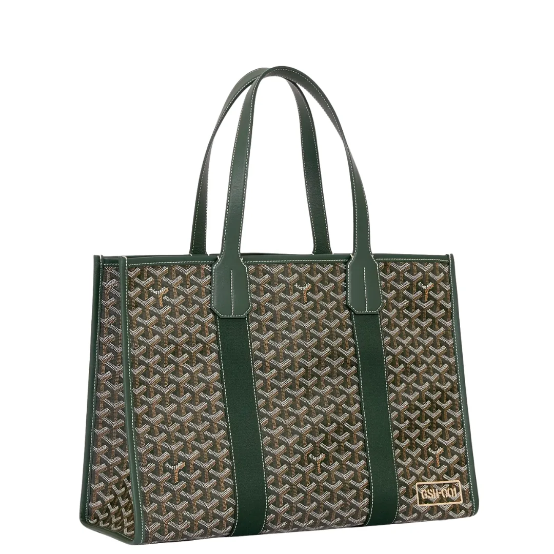 Goyard Villette Tote Bag MM Dark Green