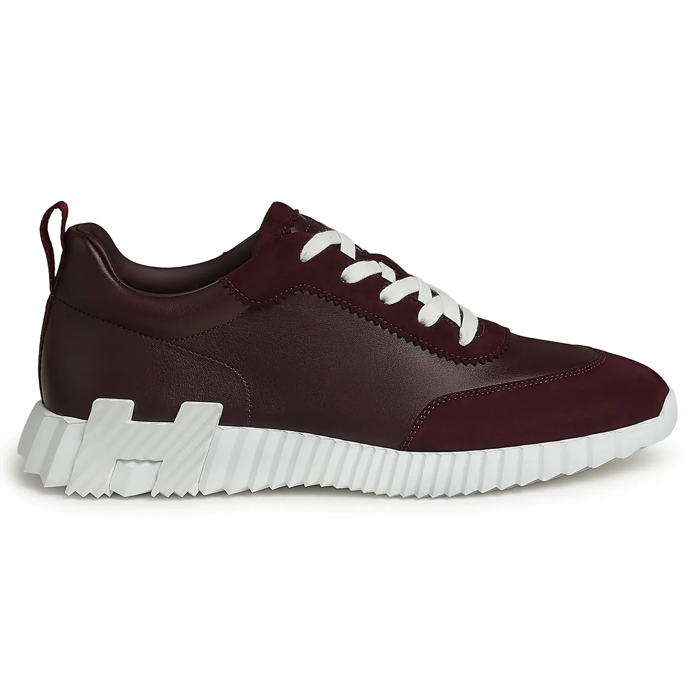 Hermès Bouncing Sneaker · Bordeaux