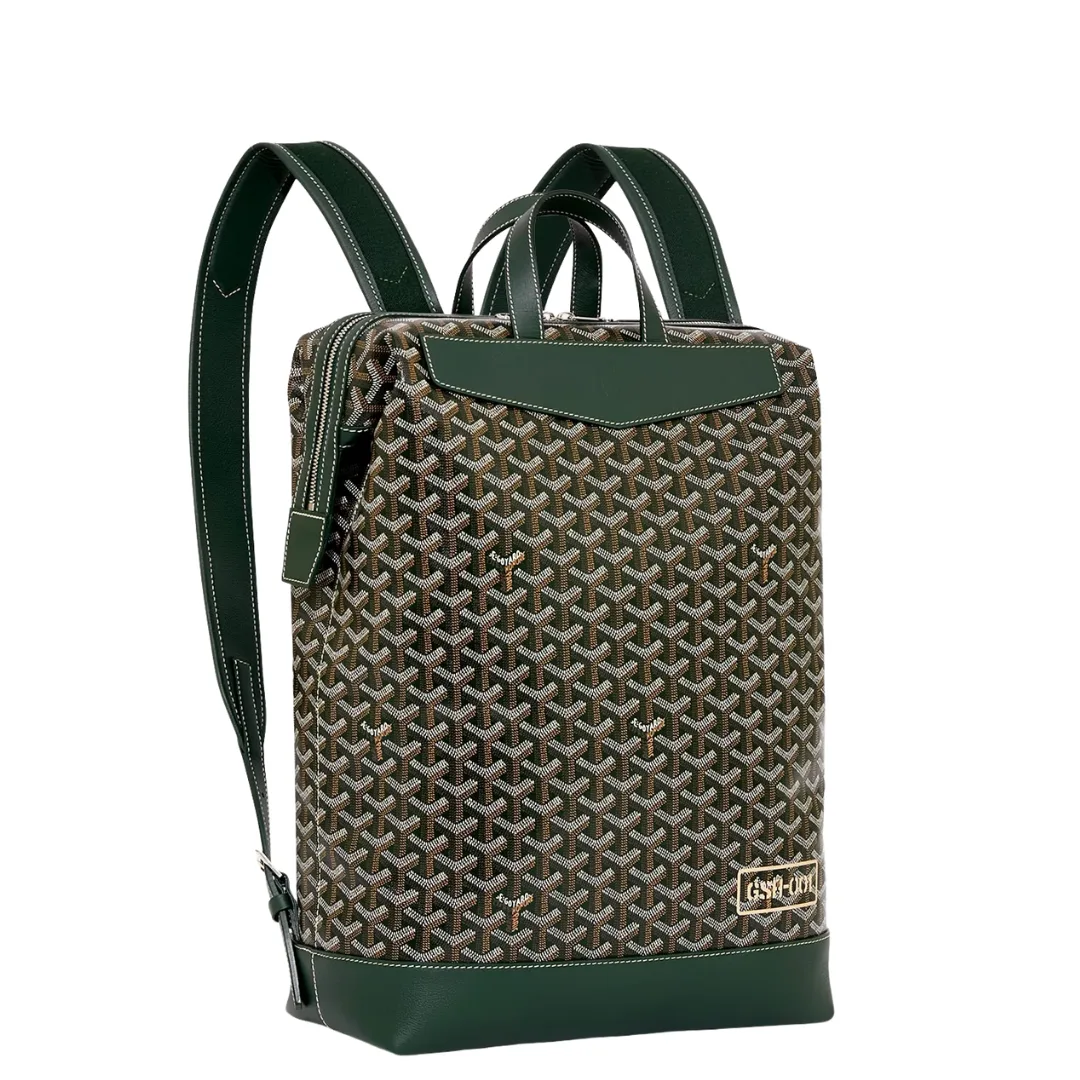 Goyard Cisalpin Backpack Dark Green