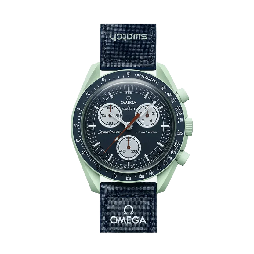 Swatch X Omega Bioceramic Moonswatch Mission To Earth
