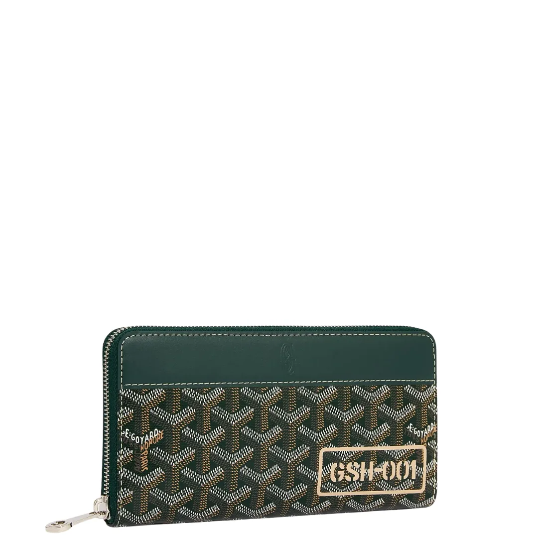 Goyard Matignon GM Wallet Dark Green