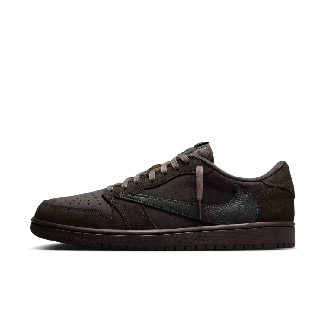 Air Jordan 1 Retro Low OG SP Travis Scott 'Velvet Brown'