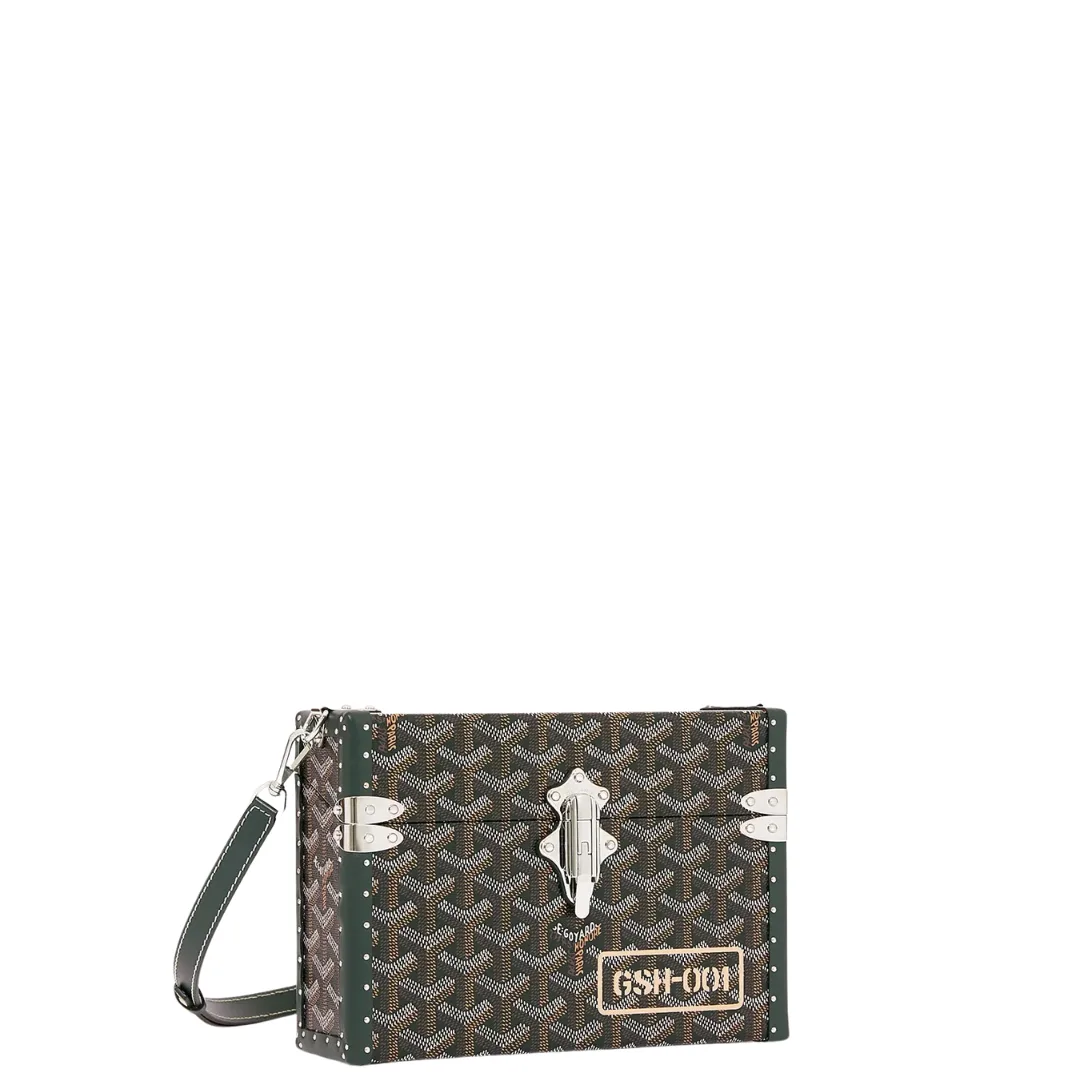 Goyard Cassette Trunk Bag Dark Green